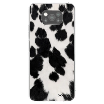 Picasee Μαύρη θήκη σιλικόνης για Xiaomi Poco X3 - Black Moo