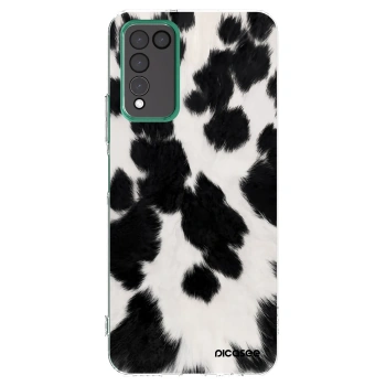 Picasee διαφανής θήκη σιλικόνης Honor 10X Lite - Black Moo