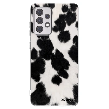 Picasee διαφανής θήκη σιλικόνης Samsung Galaxy A52 5G A525F - Black Moo
