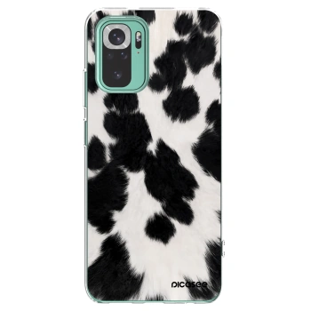 Picasee διαφανής θήκη σιλικόνης Xiaomi Redmi Note 10 Pro - Black Moo
