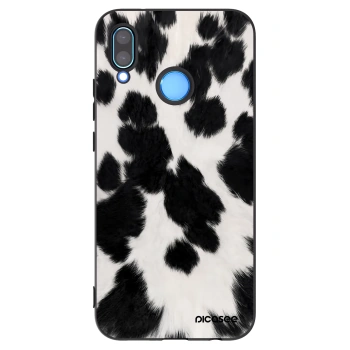 Picasee Μαύρη θήκη σιλικόνης για Huawei P20 Lite - Black Moo