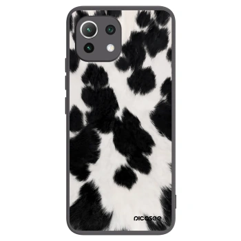 Picasee Μαύρη θήκη σιλικόνης για Xiaomi Mi 11 Lite - Black Moo