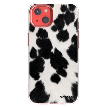Picasee διαφανής θήκη σιλικόνης Apple iPhone 13 - Black Moo