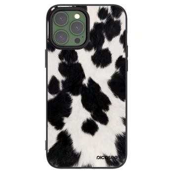 Picasee Μαύρη θήκη σιλικόνης για Apple iPhone 13 Pro Max - Black Moo