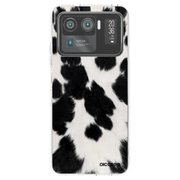 Picasee διαφανής θήκη σιλικόνης Xiaomi Mi 11 Ultra - Black Moo