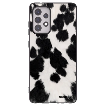 Picasee Μαύρη θήκη σιλικόνης για Samsung Galaxy A52s 5G A528B - Black Moo