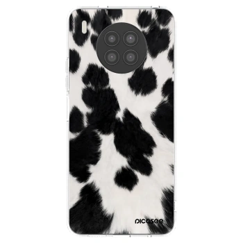 Picasee διαφανής θήκη σιλικόνης Huawei Nova 8i - Black Moo