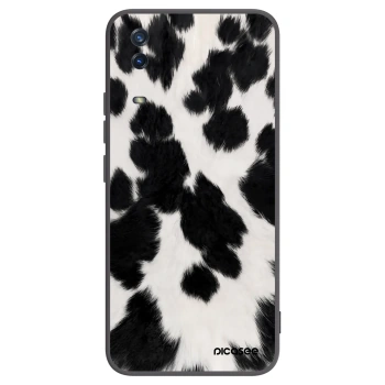Picasee Μαύρη θήκη σιλικόνης για Vivo Y11s - Black Moo