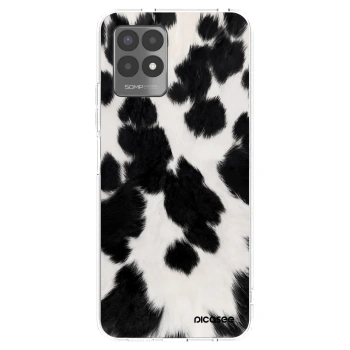 Picasee διαφανής θήκη σιλικόνης Realme 8i - Black Moo