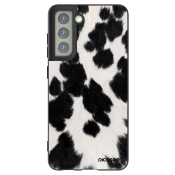 Picasee Μαύρη θήκη σιλικόνης για Samsung Galaxy S21 FE 5G - Black Moo