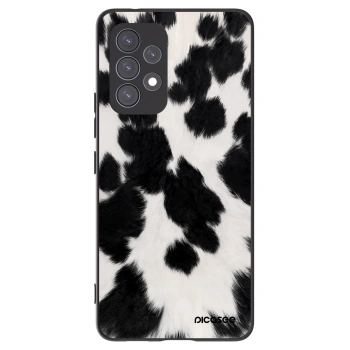 Picasee Μαύρη θήκη σιλικόνης για Samsung Galaxy A53 5G A536 - Black Moo