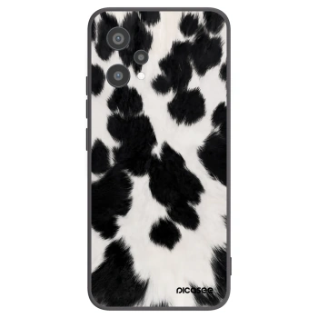 Picasee Μαύρη θήκη σιλικόνης για Realme 9 Pro 5G - Black Moo