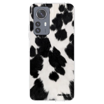 Picasee διαφανής θήκη σιλικόνης Xiaomi 12 Pro - Black Moo