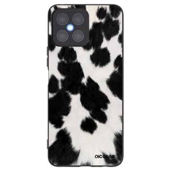 Picasee Μαύρη θήκη σιλικόνης για Honor X8 4G - Black Moo