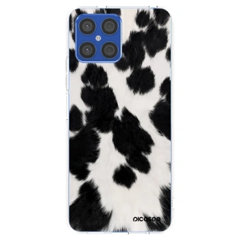 Picasee διαφανής θήκη σιλικόνης Honor X8 4G - Black Moo