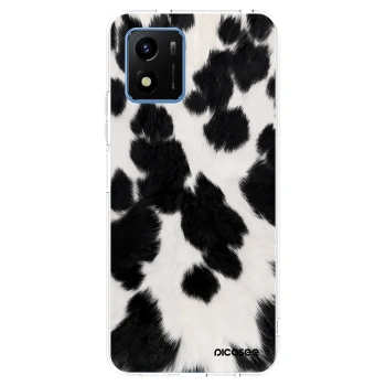 Picasee διαφανής θήκη σιλικόνης Vivo Y01 - Black Moo
