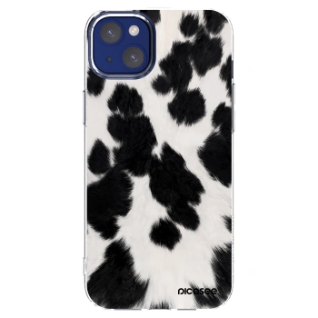 Picasee διαφανής θήκη σιλικόνης Apple iPhone 14 Plus - Black Moo