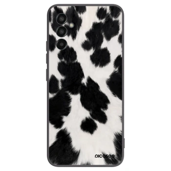 Picasee Μαύρη θήκη σιλικόνης για Samsung Galaxy M13 M135F - Black Moo