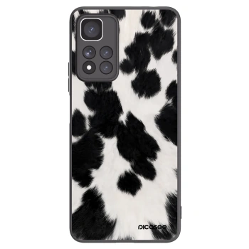 Picasee Μαύρη θήκη σιλικόνης για Xiaomi Redmi Note 11 Pro+ 5G - Black Moo