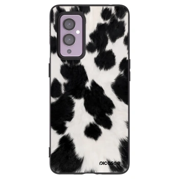 Picasee Μαύρη θήκη σιλικόνης για OnePlus 9 - Black Moo
