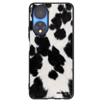 Picasee Μαύρη θήκη σιλικόνης για Honor X7 - Black Moo