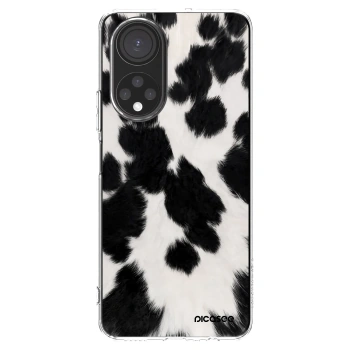 Picasee διαφανής θήκη σιλικόνης Honor X7 - Black Moo