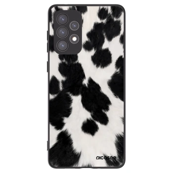 Picasee Μαύρη θήκη σιλικόνης για Samsung Galaxy A73 5G - Black Moo