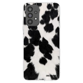 Picasee διαφανής θήκη σιλικόνης Samsung Galaxy A73 5G - Black Moo