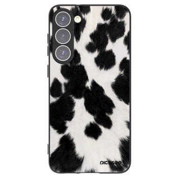 Picasee Μαύρη θήκη σιλικόνης για Samsung Galaxy S23+ 5G - Black Moo