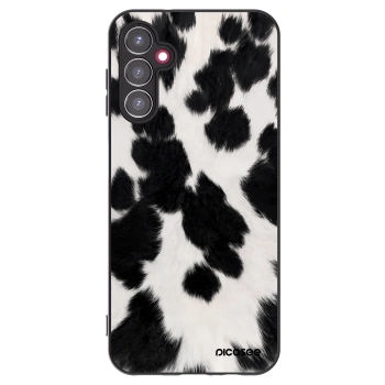 Picasee Μαύρη θήκη σιλικόνης για Samsung Galaxy A14 4G A145R - Black Moo