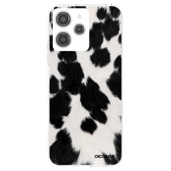 Picasee διαφανής θήκη σιλικόνης Xiaomi Redmi 12 4G - Black Moo