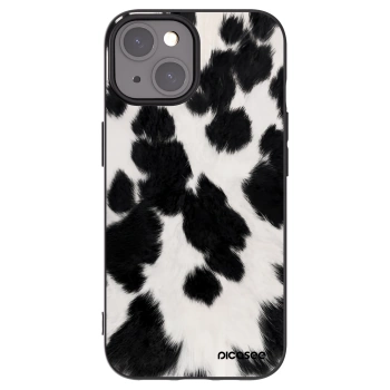Picasee Μαύρη θήκη σιλικόνης για Apple iPhone 15 - Black Moo