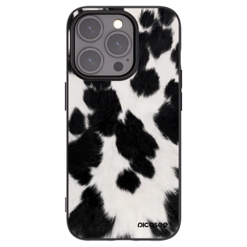 Picasee Μαύρη θήκη σιλικόνης για Apple iPhone 15 Pro - Black Moo