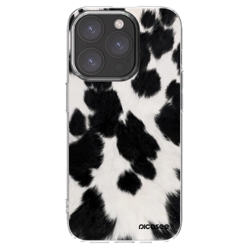 Picasee διαφανής θήκη σιλικόνης Apple iPhone 15 Pro - Black Moo