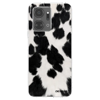 Picasee διαφανής θήκη σιλικόνης Honor X7a - Black Moo