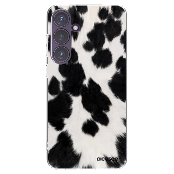 Picasee διαφανής θήκη σιλικόνης Samsung Galaxy S24+ S926B 5G - Black Moo