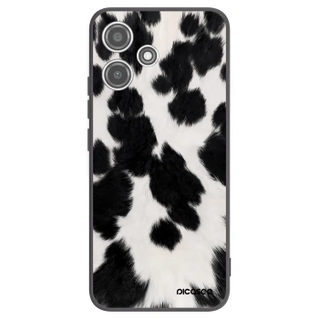 Picasee Μαύρη θήκη σιλικόνης για Xiaomi Redmi 12 5G - Black Moo