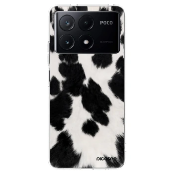 Picasee διαφανής θήκη σιλικόνης Xiaomi Poco X6 Pro - Black Moo