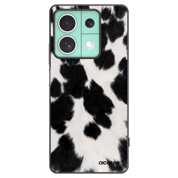 Picasee Μαύρη θήκη σιλικόνης για Xiaomi Redmi Note 13 5G - Black Moo