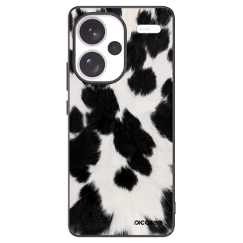 Picasee Μαύρη θήκη σιλικόνης για Xiaomi Redmi Note 13 Pro+ 5G - Black Moo