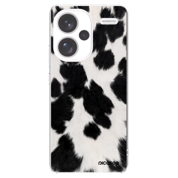 Picasee διαφανής θήκη σιλικόνης Xiaomi Redmi Note 13 Pro+ 5G - Black Moo