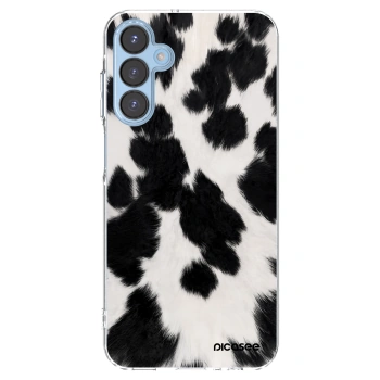 Picasee διαφανής θήκη σιλικόνης Samsung Galaxy A15 A156B 5G - Black Moo