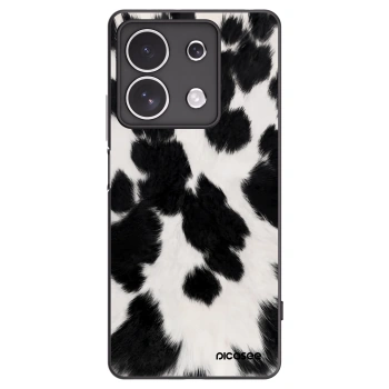 Picasee Μαύρη θήκη σιλικόνης για Xiaomi Redmi Note 13 4G - Black Moo