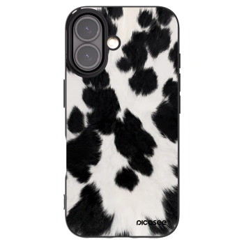 Picasee Μαύρη θήκη σιλικόνης για Apple iPhone 16 - Black Moo