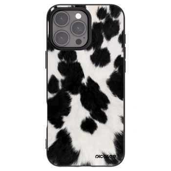 Picasee Μαύρη θήκη σιλικόνης για Apple iPhone 16 Pro Max - Black Moo
