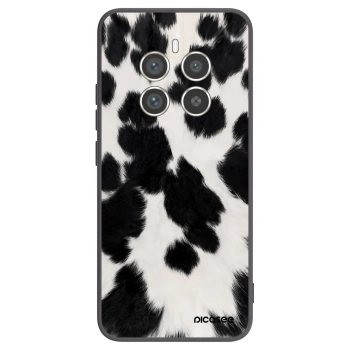 Picasee Μαύρη θήκη σιλικόνης για Realme 12 Pro 5G - Black Moo