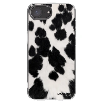 Picasee διαφανής θήκη σιλικόνης Apple iPhone 16e - Black Moo