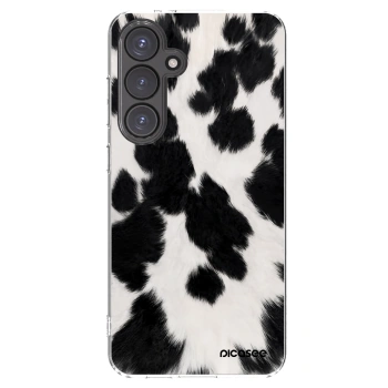 Picasee διαφανής θήκη σιλικόνης Samsung Galaxy S24 FE S721B - Black Moo