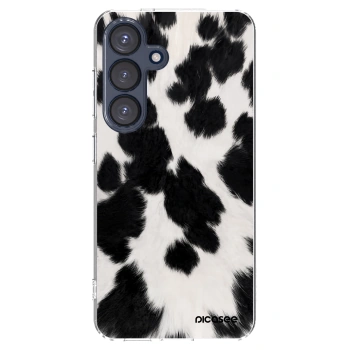 Picasee διαφανής θήκη σιλικόνης Samsung Galaxy S25 5G - Black Moo