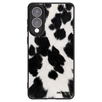 Picasee Μαύρη θήκη σιλικόνης για Samsung Galaxy S25 Edge 5G - Black Moo